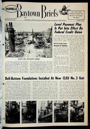 Baytown Briefs (Baytown, Tex.), Vol. 05, No. 31, Ed. 1 Friday, August 2, 1957
