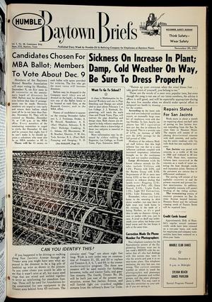 Baytown Briefs (Baytown, Tex.), Vol. 05, No. 48, Ed. 1 Friday, November 29, 1957