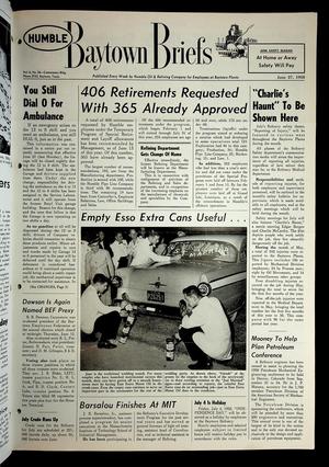 Baytown Briefs (Baytown, Tex.), Vol. 06, No. 26, Ed. 1 Friday, June 27, 1958
