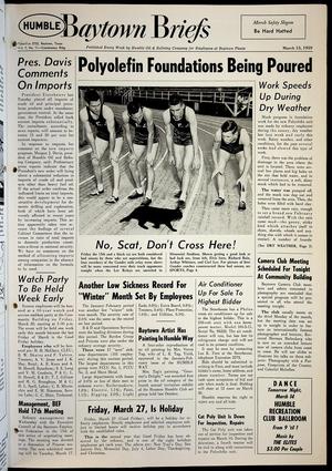 Baytown Briefs (Baytown, Tex.), Vol. 07, No. 11, Ed. 1 Friday, March 13, 1959