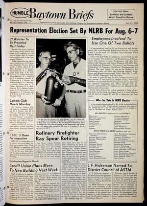 Baytown Briefs (Baytown, Tex.), Vol. 07, No. 29, Ed. 1 Friday, July 17, 1959