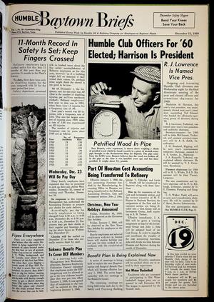 Baytown Briefs (Baytown, Tex.), Vol. 07, No. 50, Ed. 1 Friday, December 11, 1959