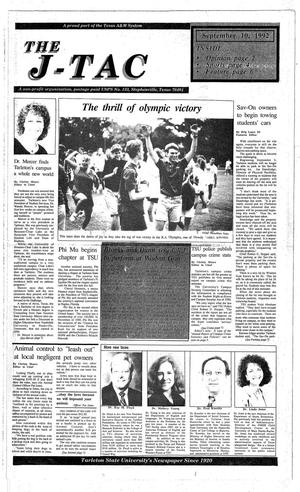 The J-TAC (Stephenville, Tex.), Ed. 1 Thursday, September 10, 1992