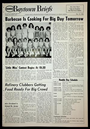 Baytown Briefs (Baytown, Tex.), Vol. 10, No. 19, Ed. 1 Friday, May 11, 1962