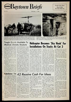Baytown Briefs (Baytown, Tex.), Vol. 10, No. 49, Ed. 1 Friday, December 7, 1962