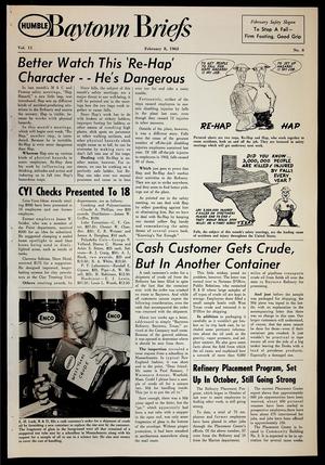 Baytown Briefs (Baytown, Tex.), Vol. 11, No. 06, Ed. 1 Friday, February 8, 1963
