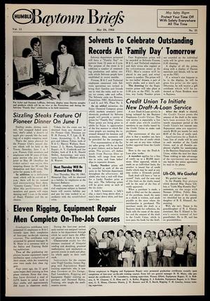 Baytown Briefs (Baytown, Tex.), Vol. 11, No. 21, Ed. 1 Friday, May 24, 1963
