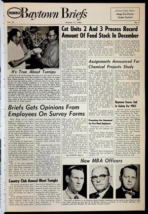 Baytown Briefs (Baytown, Tex.), Vol. 12, No. 03, Ed. 1 Friday, January 17, 1964