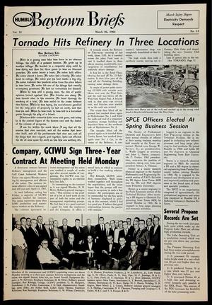 Baytown Briefs (Baytown, Tex.), Vol. 12, No. 13, Ed. 1 Friday, March 27, 1964
