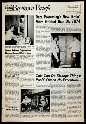 Baytown Briefs (Baytown, Tex.), Vol. 12, No. 23, Ed. 1 Friday, June 5, 1964