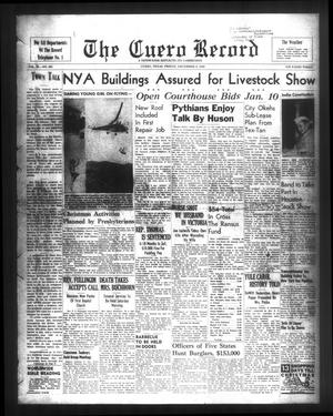 Primary view of object titled 'The Cuero Record (Cuero, Tex.), Vol. 55, No. 268, Ed. 1 Friday, December 9, 1949'.