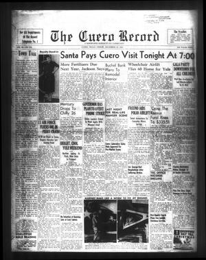 The Cuero Record (Cuero, Tex.), Vol. 55, No. 280, Ed. 1 Friday, December 23, 1949