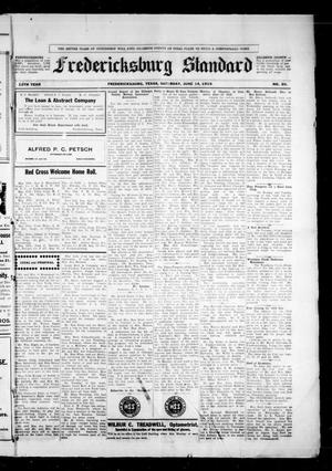 Fredericksburg Standard (Fredericksburg, Tex.), Vol. 12, No. 39, Ed. 1 Saturday, June 14, 1919