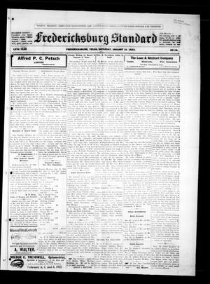 Fredericksburg Standard (Fredericksburg, Tex.), Vol. 15, No. 18, Ed. 1 Saturday, January 21, 1922