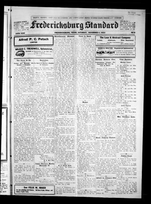 Fredericksburg Standard (Fredericksburg, Tex.), Vol. 16, No. 6, Ed. 1 Saturday, November 4, 1922