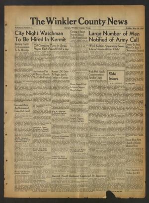 The Winkler County News (Kermit, Tex.), Vol. 6, No. 11, Ed. 1 Friday, May 29, 1942