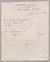 Text: [Invoice for Alterations and Repairs by Manbert Tailors, January 2, 1…
