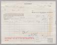 Text: [Account Statement for Railway Express Agency, May 13, 1953]