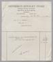Text: [Invoice for Repairing and Silvering Handle of a Coffee Pot and Engra…