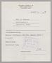 Primary view of [Invoice for Medical Treatment of Mrs. Mammie Green, August 1, 1956]