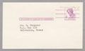 Thumbnail image of item number 2 in: '[Postal Card from Alfred Dunhill of London to Harris Leon Kempner, December 20, 1963]'.