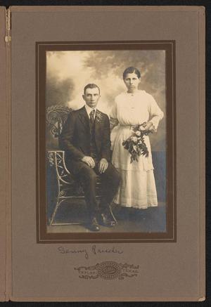 [Portrait of Ernest Prescher and a Woman]