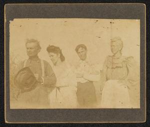 [Photograph of Simpson Family in Big Spring]