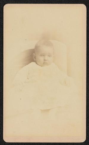 [Portrait of an Unknown Child Seated in a Gown]