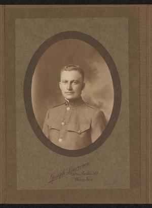 [Portrait of an Unknown Soldier from Camp MacArthur]
