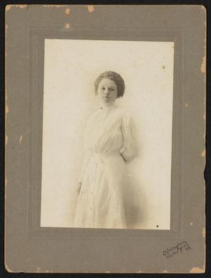 [Portrait of an Unknown Woman in a White Dress]
