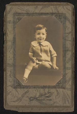 Primary view of object titled '[Portrait of an Unknown Boy]'.