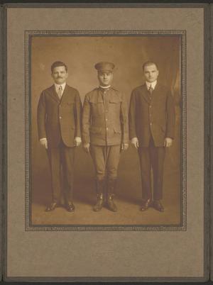 [Portrait of Three Unknown Men]