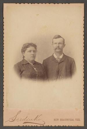 Primary view of object titled '[Portrait of an Unknown Couple]'.