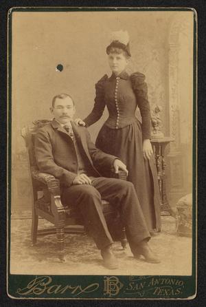 [Portrait of William Wolf and a Woman]