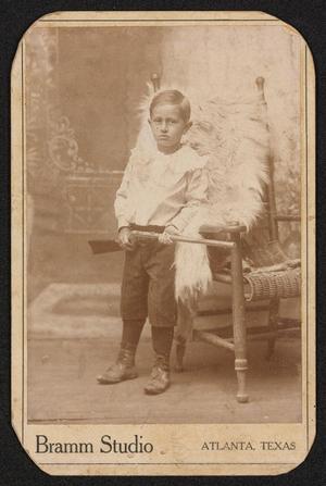 [Portrait of an Unknown Boy with a Toy Rifle]