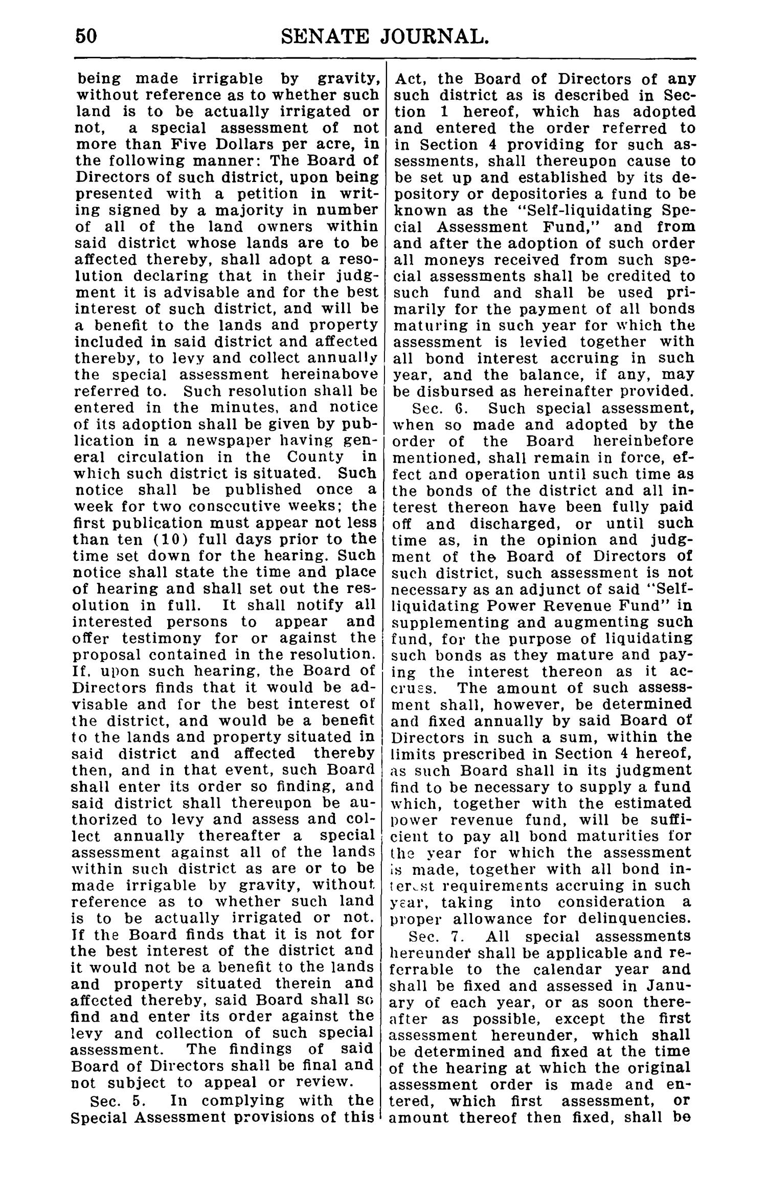 Journal of the Senate of Texas being the Third Called Session of the Forty-Second Legislature
                                                
                                                    50
                                                