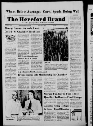 Primary view of object titled 'The Hereford Brand (Hereford, Tex.), Vol. 75, No. 42, Ed. 1 Sunday, May 23, 1976'.
