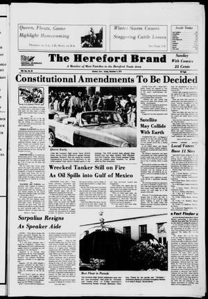 The Hereford Brand (Hereford, Tex.), Vol. 78, No. 89, Ed. 1 Sunday, November 4, 1979