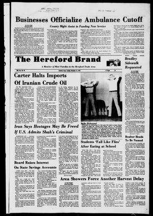 The Hereford Brand (Hereford, Tex.), Vol. 78, No. 95, Ed. 1 Tuesday, November 13, 1979