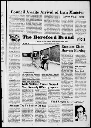 The Hereford Brand (Hereford, Tex.), Vol. 78, No. 105, Ed. 1 Wednesday, November 28, 1979
