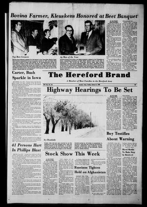 The Hereford Brand (Hereford, Tex.), Vol. 78, No. 143, Ed. 1 Tuesday, January 22, 1980