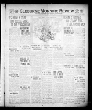 Cleburne Morning Review (Cleburne, Tex.), Ed. 1 Friday, August 2, 1918