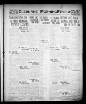 Primary view of object titled 'Cleburne Morning Review (Cleburne, Tex.), Ed. 1 Thursday, August 22, 1918'.