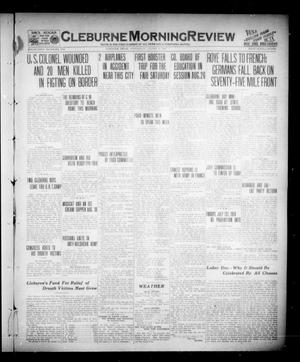 Primary view of object titled 'Cleburne Morning Review (Cleburne, Tex.), Ed. 1 Wednesday, August 28, 1918'.
