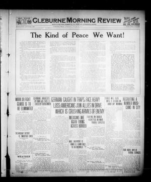 Cleburne Morning Review (Cleburne, Tex.), Ed. 1 Thursday, August 29, 1918