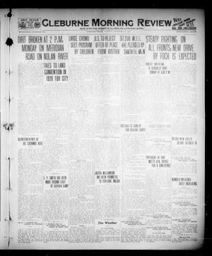 Primary view of object titled 'Cleburne Morning Review (Cleburne, Tex.), Ed. 1 Tuesday, September 17, 1918'.