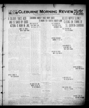 Cleburne Morning Review (Cleburne, Tex.), Ed. 1 Friday, September 20, 1918