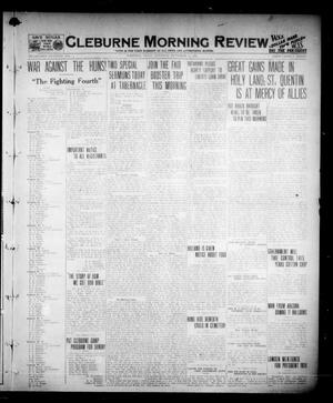 Cleburne Morning Review (Cleburne, Tex.), Ed. 1 Saturday, September 21, 1918