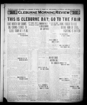 Cleburne Morning Review (Cleburne, Tex.), Ed. 1 Thursday, October 10, 1918