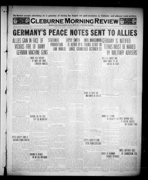 Cleburne Morning Review (Cleburne, Tex.), Ed. 1 Thursday, October 24, 1918